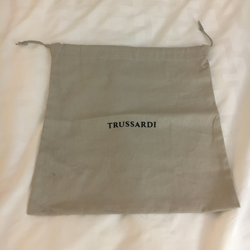 Trussardi beige dust bag